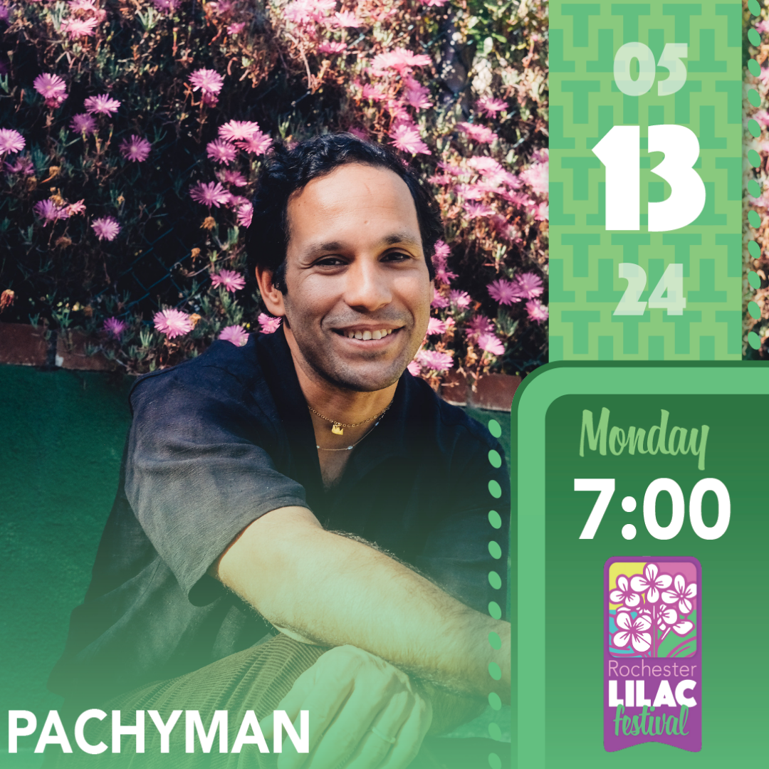 Pachyman at the Rochester Lilac Festival