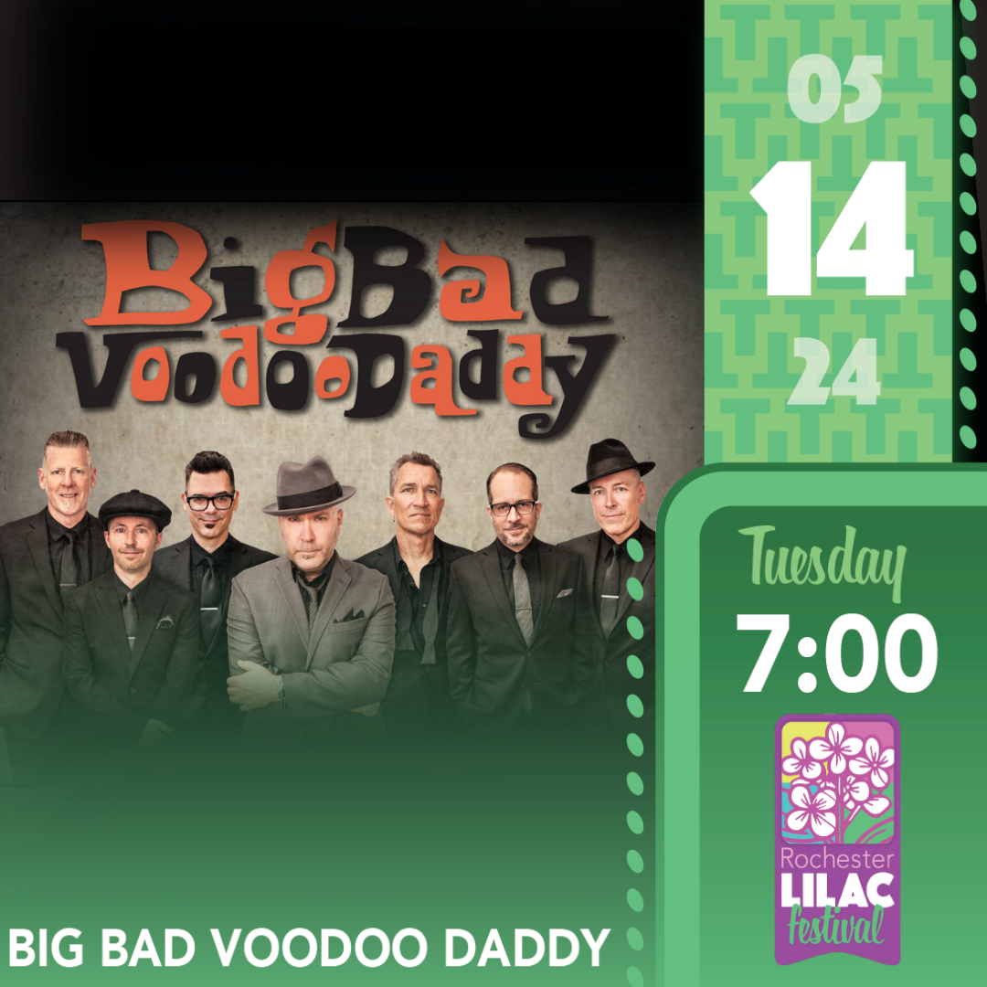 Big Bad Voodoo Daddy at the Rochester Lilac Festival