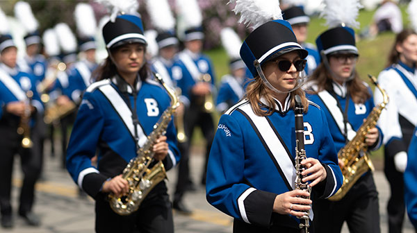 marching band parade